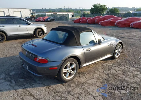 2001 BMW Z3 2.5I z USA, uszkodzony, nr VIN WBACN33491LM01252